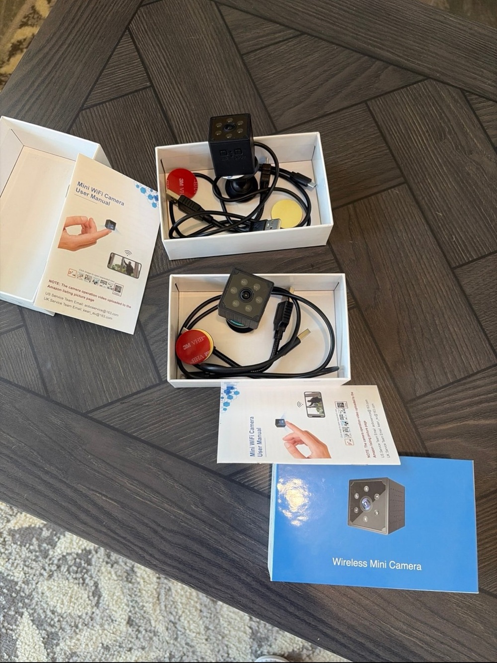 Two Wireless Mini Cameras - Picture 2 of 5